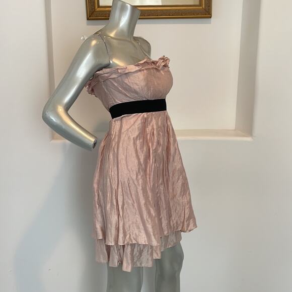 LAROK LUXE Strapless Mini Dress Pink Size M - Picture 2 of 13